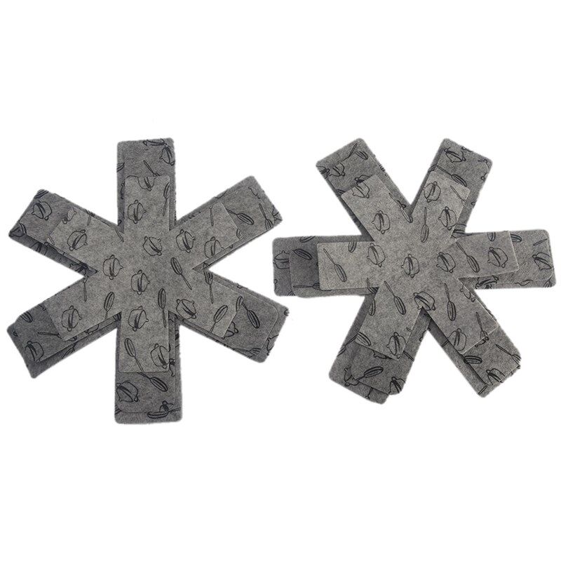 Protect Scratching Cookware Protectors Separate Gray Pot Sur