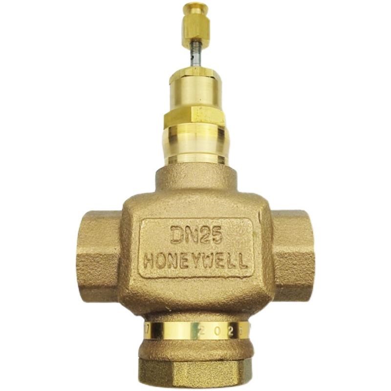 霍尼韦控V蒸011P/N V5013P/N 两通螺纹电动比例调节温尔水阀5汽阀