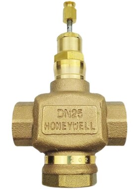 霍尼韦控V蒸011P/N V5013P/N 两通螺纹电动比例调节温尔水阀5汽阀