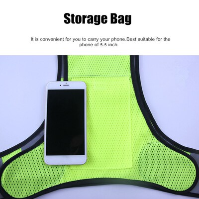 Breathable Adjustable Safety Security High Visibility Reflec
