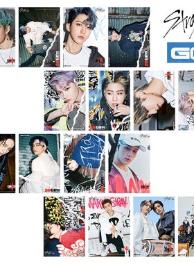 16pcs/set Kpop Stray Kids Photocard New Album Go Live  Lomo