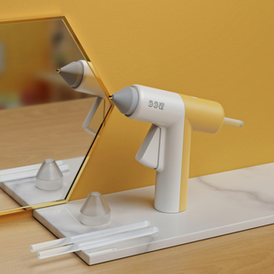 当当狸无线热熔胶枪家用儿童手工制作修补电动热熔胶枪热融胶棒