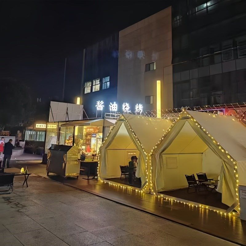 户外帐篷营地铁架3米*3米露营帐篷野营三角防风防雨遮阳帐篷,户外/登山/野营/旅行用品,营地帐篷,淘宝优惠券,粉丝福利购,淘宝优惠卷