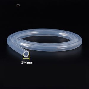 推荐1M 3M 5M Food Grade Transparent Silicone Tube Rubber Hos