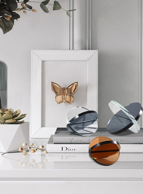 样板间创意亚克力k家居装饰品客厅书柜桌面软装小摆件简约现代配