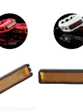 4 Pcs/Set Bicycle Pedal Reflector Safety Night Cycling Refle