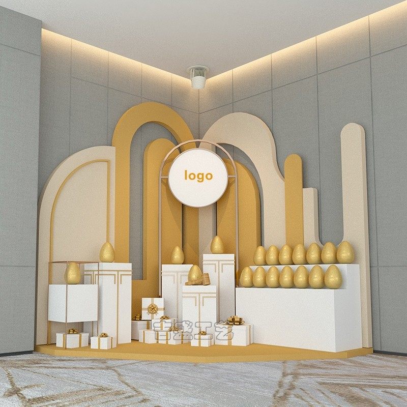 样品屋展示中心砸金l蛋套餐4店商场创意抽奖活动开业发福利礼品区