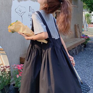 假两件孕妇连衣裙夏季网红2023新款高级感孕妇夏套装吊带裙子夏天