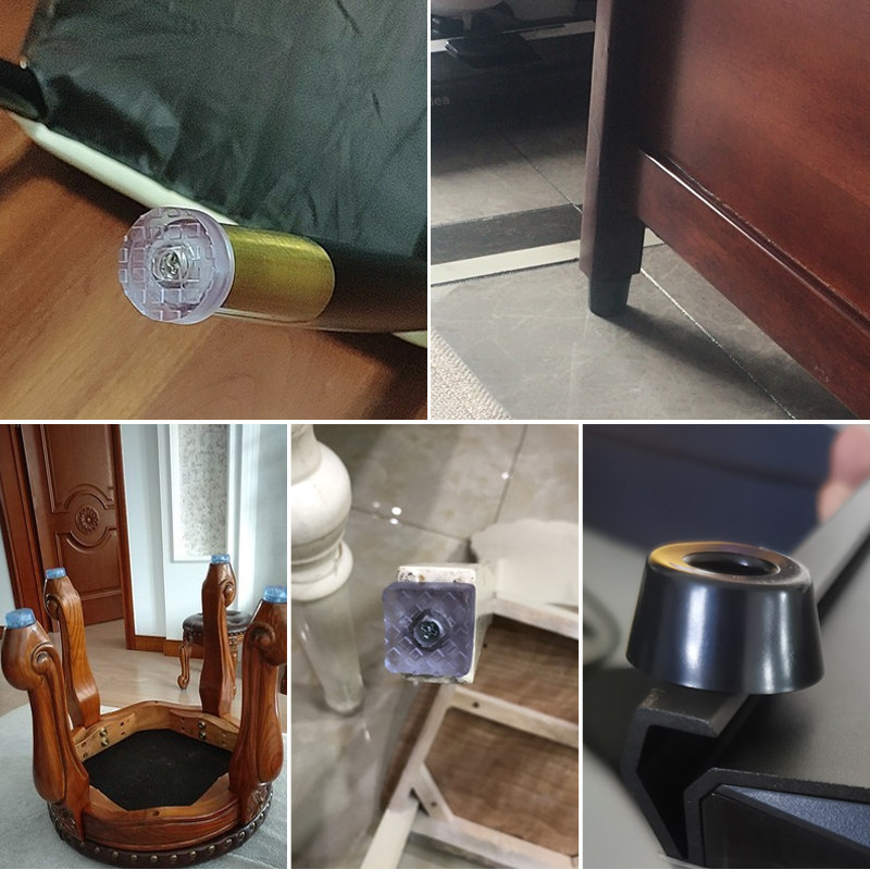 静音椅子凳子脚垫餐桌p椅保护腿垫高防滑耐磨橡胶硅胶家具沙发脚