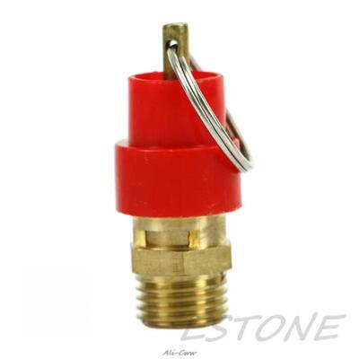 热销1PC 1/4'' 12KG BSP Air Compressor Safety Release Val