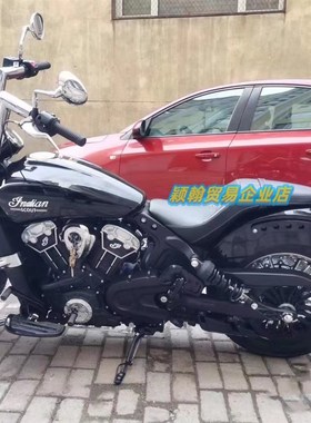 适用于印第安侦察兵轻骑兵Bobber改装后尖弓后靠背后靠弓