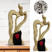 Eternal Decoration Ornaments And Female Love Male Wooden