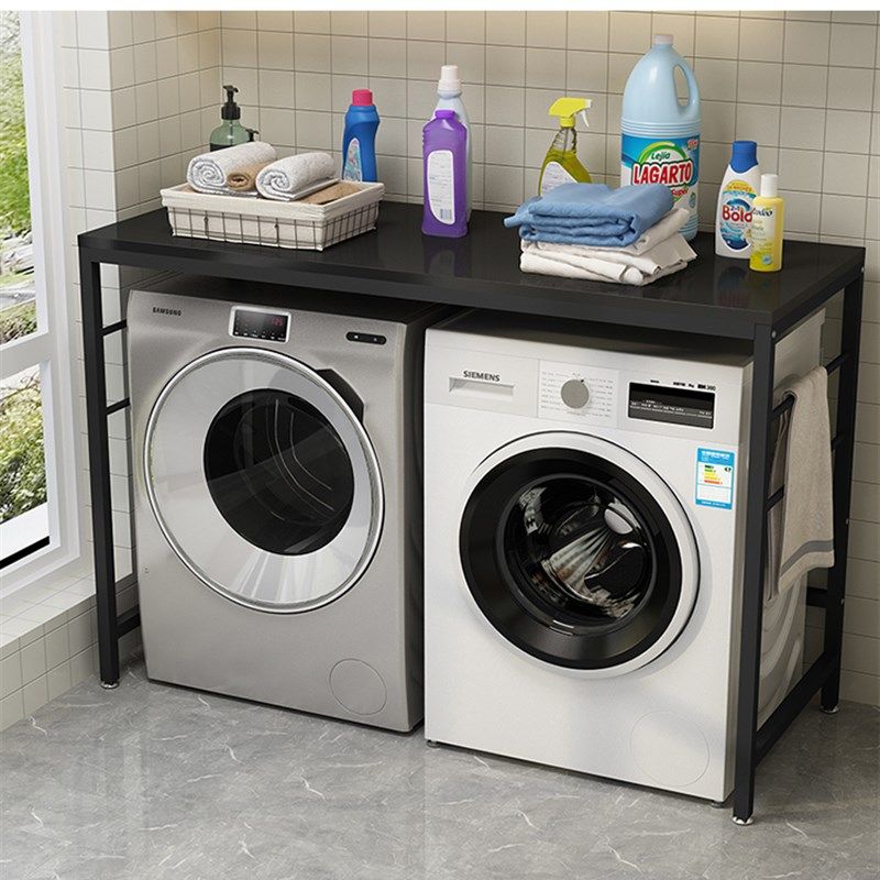 双滚筒洗衣机置物架阳台上方微波炉厨房并排落地家用储物收纳架子,收纳整理,整理架/置物架/收纳架,淘宝优惠券,粉丝福利购,淘宝优惠卷