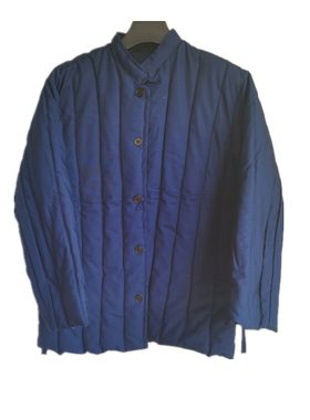 煤矿井下棉衣工作服男下井纯棉棉衣棉裤套装蓝色干活劳保棉衣加厚