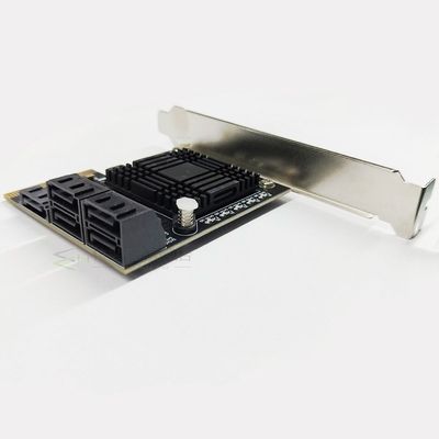 新品Add On Cards PCIE SATA Controller PCI-E SATA Hub/Card PC