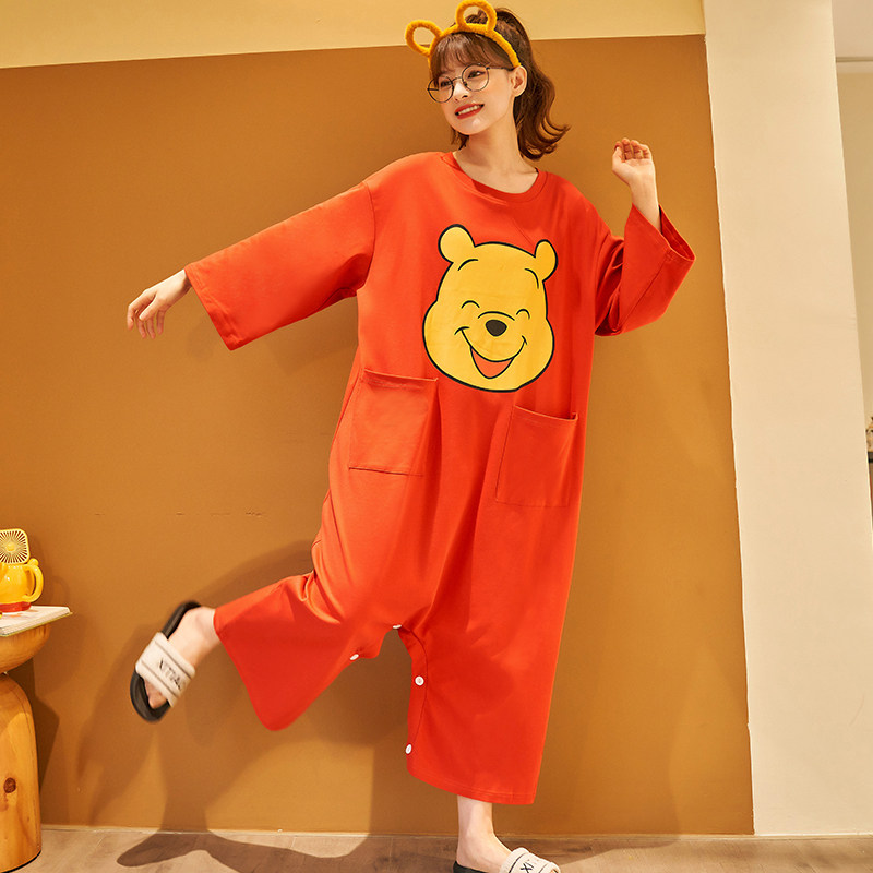 早秋季睡衣春秋款女2021年新款连体睡裙长袖女士可外穿家居服,女士内衣/男士内衣/家居服,睡衣/家居服套装,淘宝优惠券,粉丝福利购,淘宝优惠卷