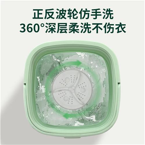 洗袜子神器半自动家用折叠洗衣机便携式迷你宿舍学生小型单人专用