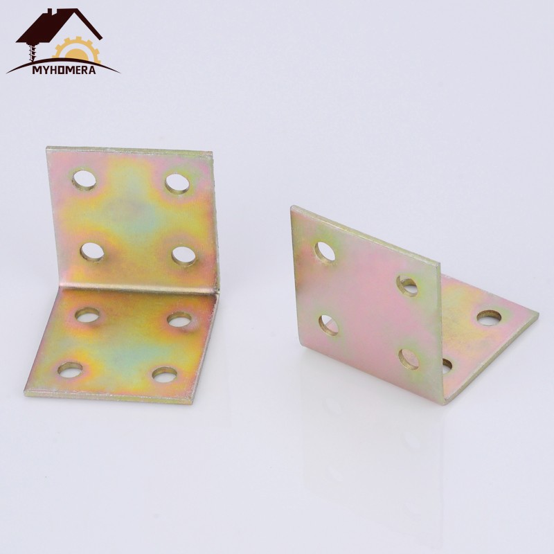 (10只价)角码加厚直角90度桌脚橱柜衣柜固定支架连接件五金配件