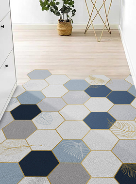 入户门皮革地垫进门门口家用脚垫门外可擦免洗pvcV门垫可裁剪地毯