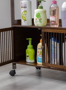 美容美发小推车美容院理发店工具车足浴店养生馆采耳店储物柜实木