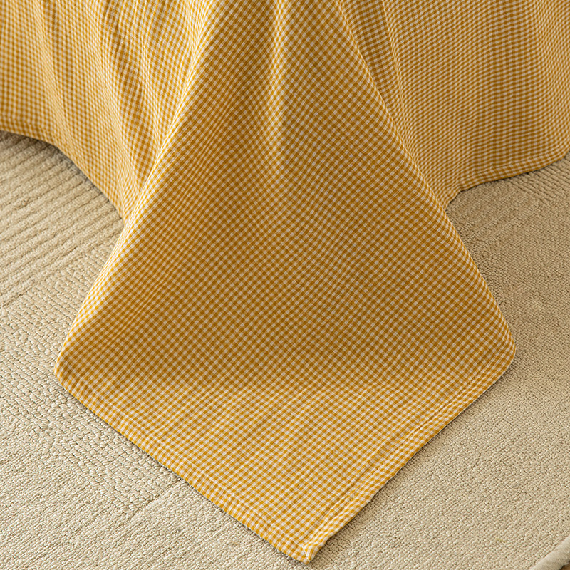 柔软透气全棉双层纱布床单学生宿舍单人0.9m四季被单1.5米床,床上用品,床单,淘宝优惠券,粉丝福利购,淘宝优惠卷