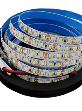 led灯带12V2835贴片软灯条8mm背景墙走廊过道楼梯暗槽led线条灯带