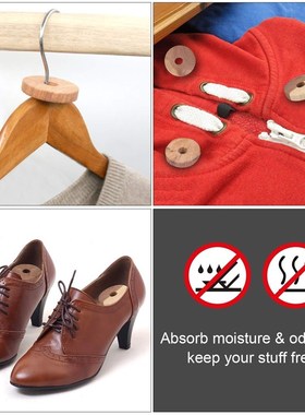 New 30 pcs Natural Cedar Wood Moth  Camphor Repellent Wardro