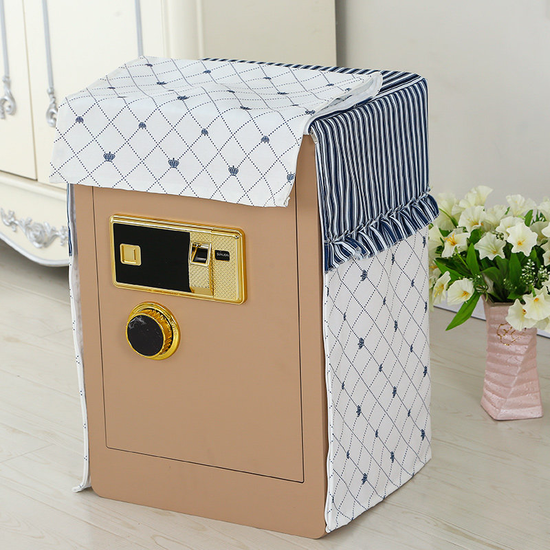 ll防尘罩保险柜装饰遮挡布有拉链厨房置物架罩电器装饰盖布柜罩