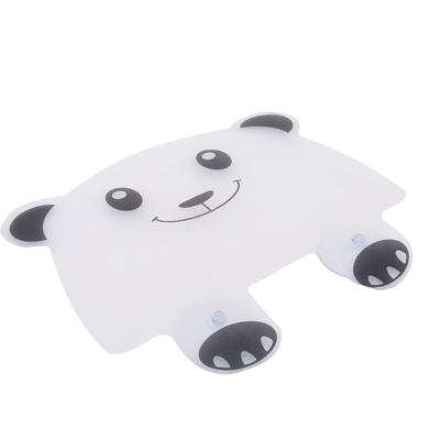 推荐Cute Panda Water Splash Guard Baffle Board Hot Sale Suck