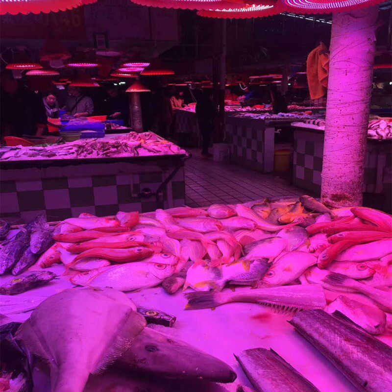 充电生鲜灯LED猪肉p灯熟食卤肉灯超市水果灯智能调光 冷鲜肉灯红怎么样,好用不?