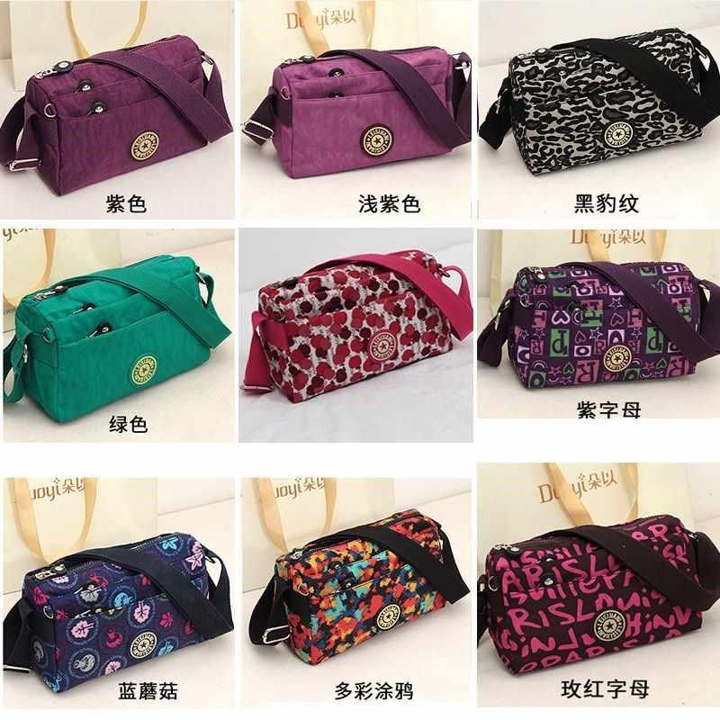 布包多层背包斜挎尼龙帆布包妈妈中年包小包包老年奶奶牛津新品