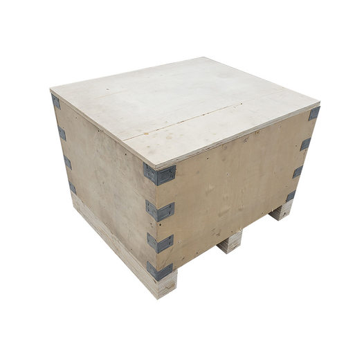 锂电池包装箱 可拆卸木包装箱定制 钢边箱定做 免熏蒸木箱