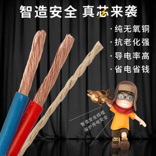 4/线纯铜电缆g线牛筋/.1护套线.平方100二芯2户外电线55软线防冻