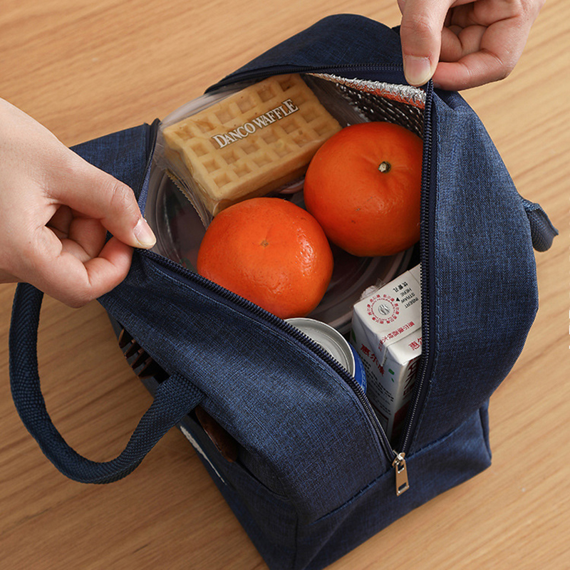 极速上班便携式小提包保温饭盒袋手拎装便当餐包上班带饭的手提袋-封面