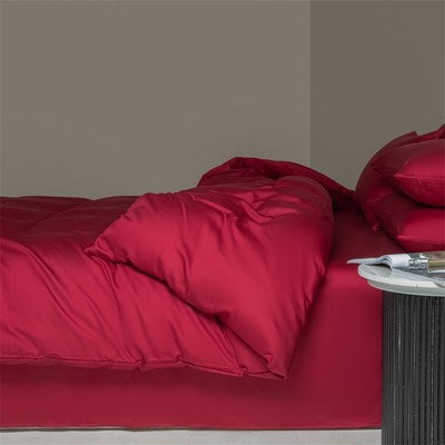 大红婚庆四件套被套单件全棉被罩单双人150x200.200x230