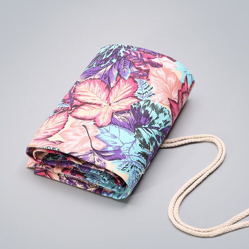 *Roll-up Pencil Bags Color Maple Leaf Pencil Case Color Penc