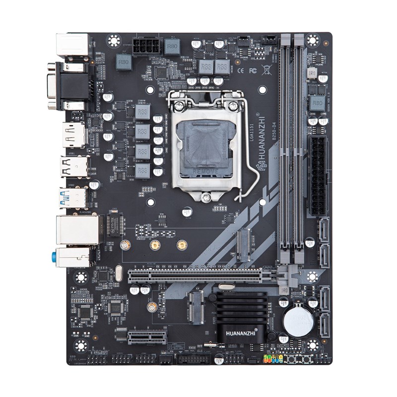 华南金牌B250-D4主板CPU套装支持6/7/8/9代1151针套装9100/9400F