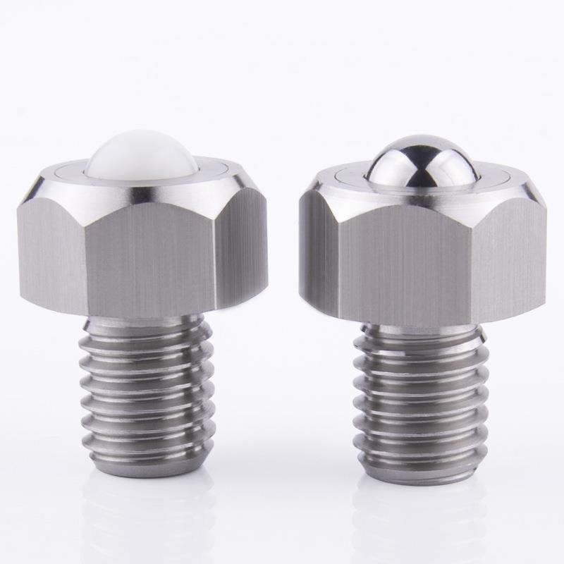 BCHL5/6/8/10/12/16/20钢珠滚轮 外六角螺栓型 万向轮/输送万向球