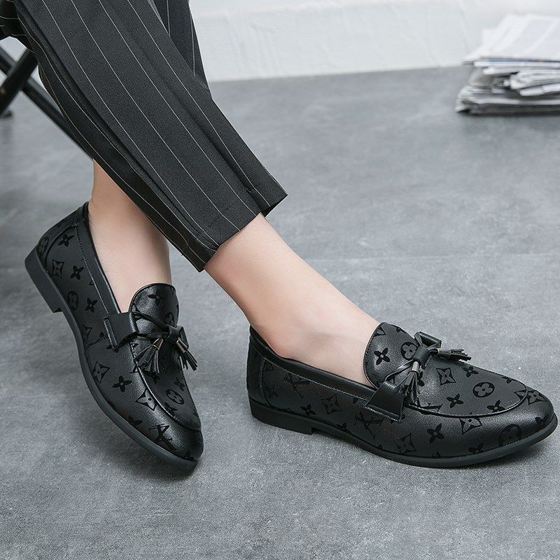 秋季韩版商务内增高休闲鞋豆豆鞋懒人发型师男鞋一脚蹬皮鞋驾车鞋,流行男鞋,乐福鞋（豆豆鞋）,淘宝优惠券,粉丝福利购,淘宝优惠卷