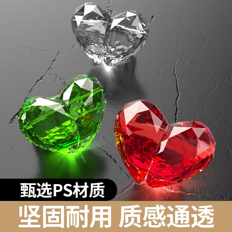 马桶按压器创意钻石形卫生间浴室水箱按钮辅助器通用水箱马桶按钮