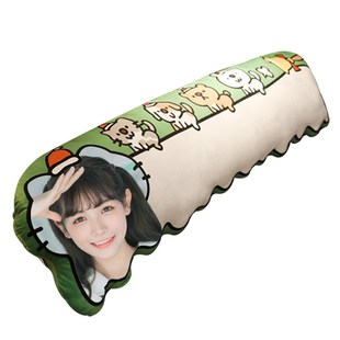 抱枕定制作来图定做diy自定义图案可印照片情侣女生睡觉公仔枕头