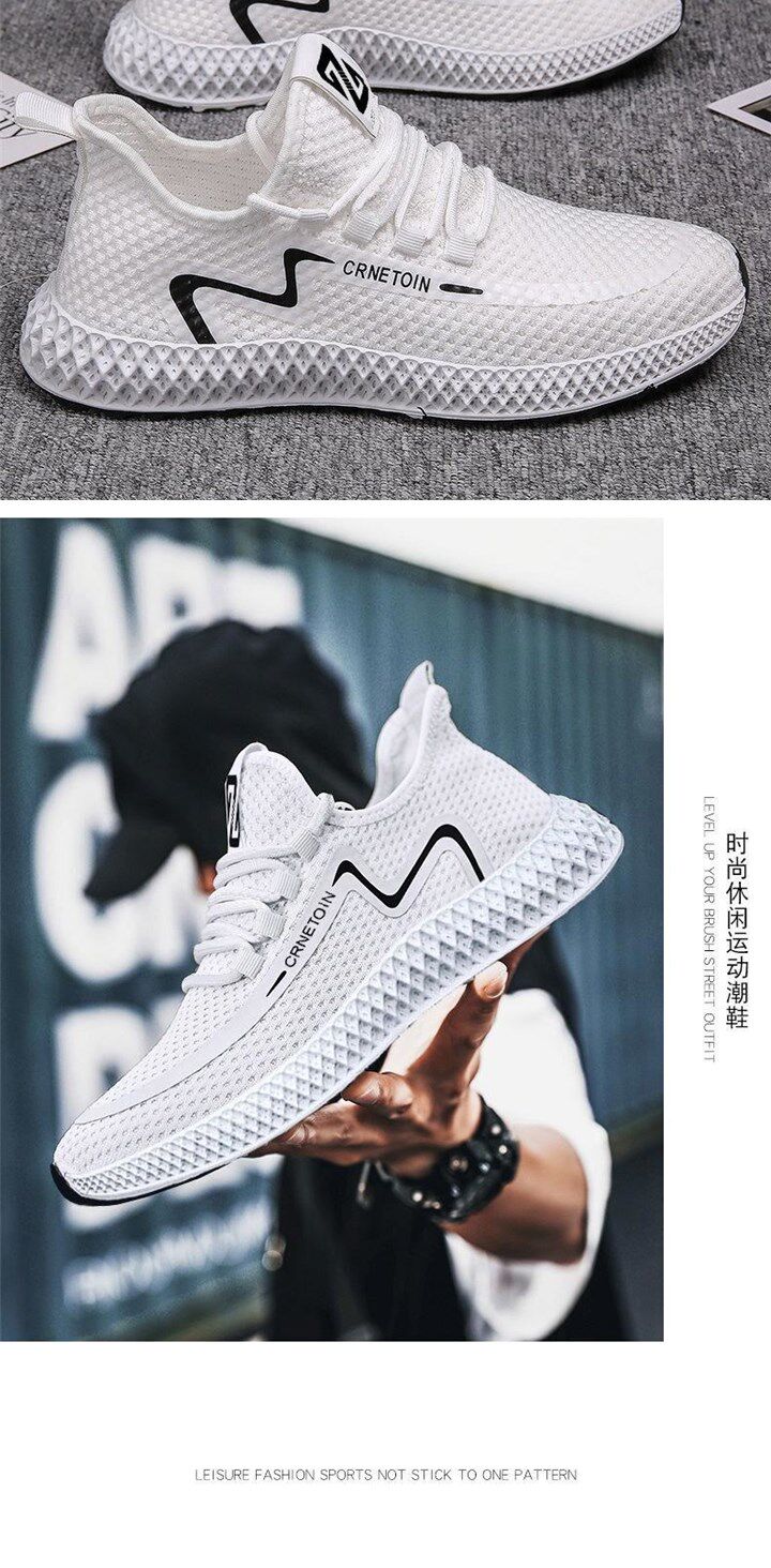 Шапочка для душа 韩版潮牌男士休闲韩版透气跑步鞋2023年新款秋季软底时尚百搭运动 OTHER