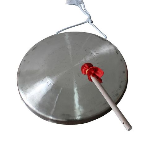 铜锣纯铜高音锣鼓乐器中虎锣低虎音锣手锣专业戏曲响铜33公分35cm