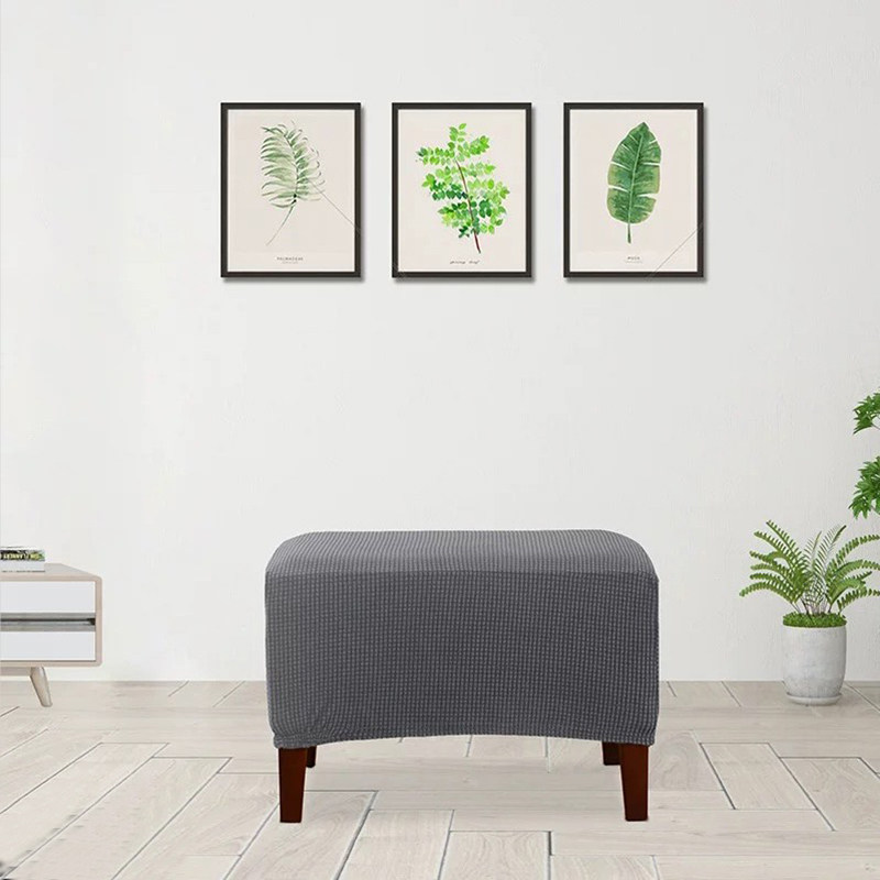 脚踏沙发单独套罩钢琴沙发凳脚踏单个脚踏凳沙发矮脚凳套轻奢加厚