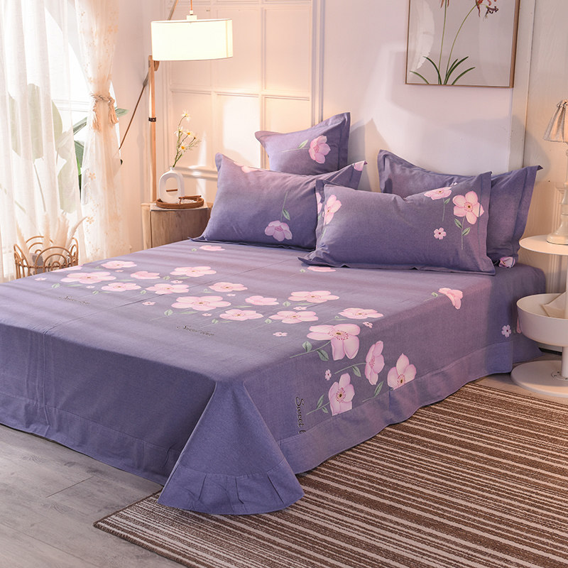 磨毛四件套100全棉斜纹加厚床单被套床上P用品简约床上三件套,床上用品,床品套件/四件套/多件套,淘宝优惠券,粉丝福利购,淘宝优惠卷