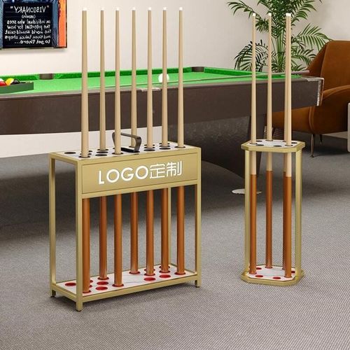 俱乐部球杆收纳架落地台球杆架台球厅公杆放置展示架球杆架杆支架