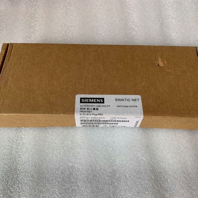 6GK1901-0DB 010DB20 0DB30-6AA0/8 工业以太网 M12 插塞 连接器