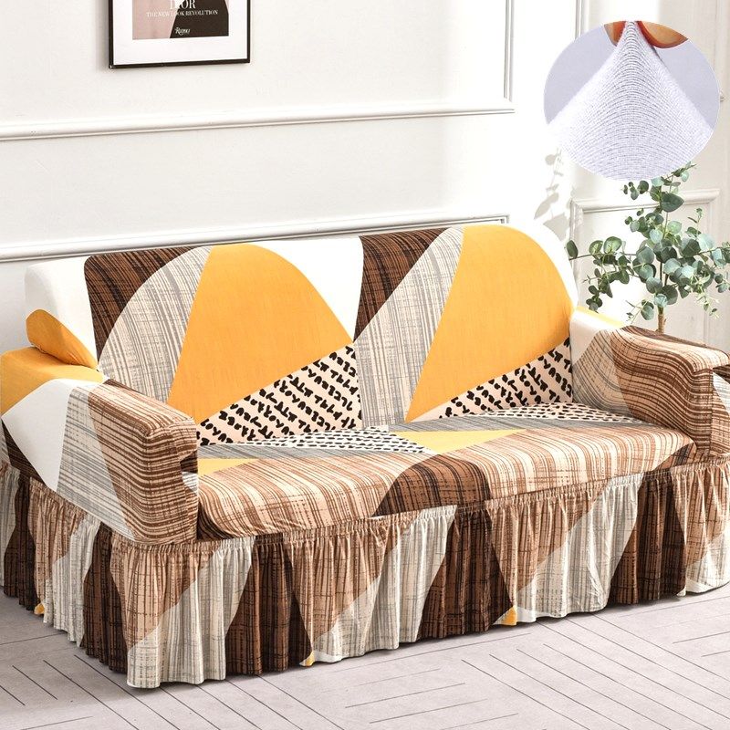 裙边2024万能沙发套罩全包四季直排皮梳化笠老式双三五人垫巾盖布,居家布艺,沙发垫,淘宝优惠券,粉丝福利购,淘宝优惠卷