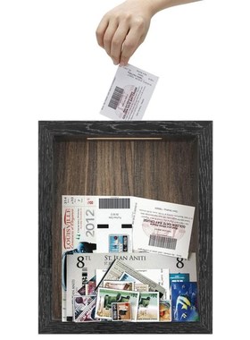 Grain Backboard 8x10 Shadow Box Display memorabilia Frame  H