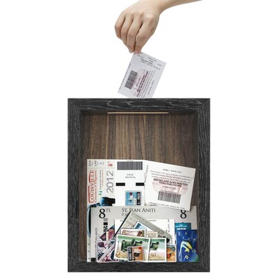 Grain Backboard 8x10 Shadow Box Display memorabilia Frame  H